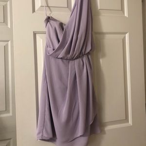 Pretty one-shoulder cocktail dress; never worn!